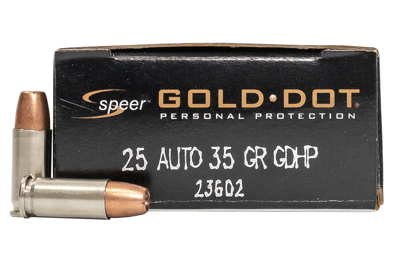 SPEER AMMUNITION 25 Auto 35 gr Gold Dot HP Personal Protection 20/Box